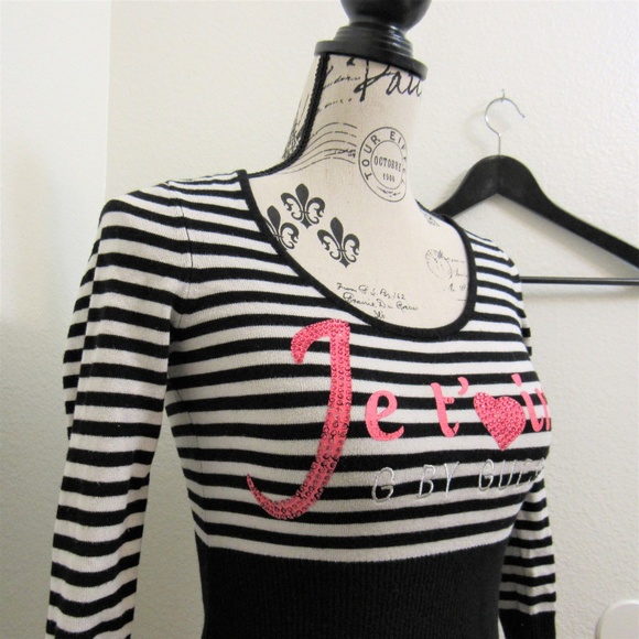 GUESS QUARTER SLEEVE TOP - Picture 2 of 4